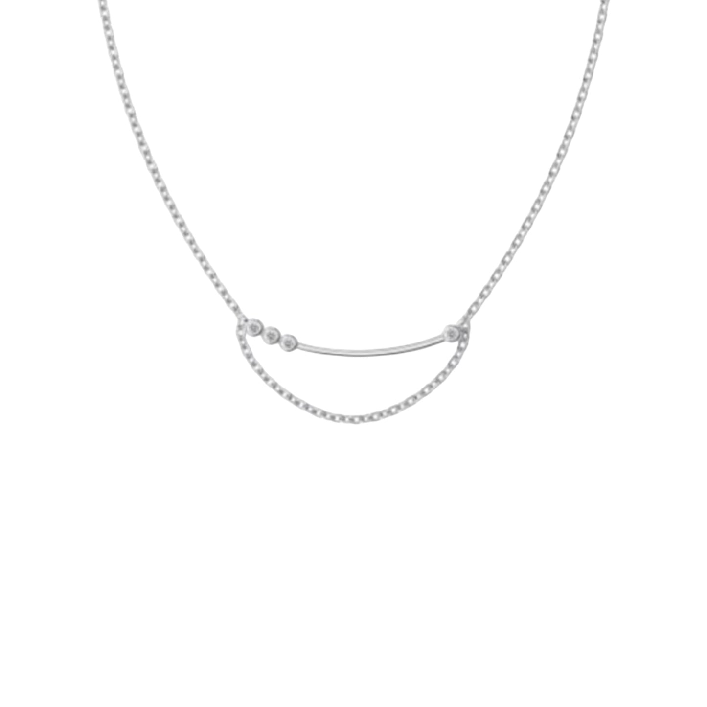 Curved Chain Necklace