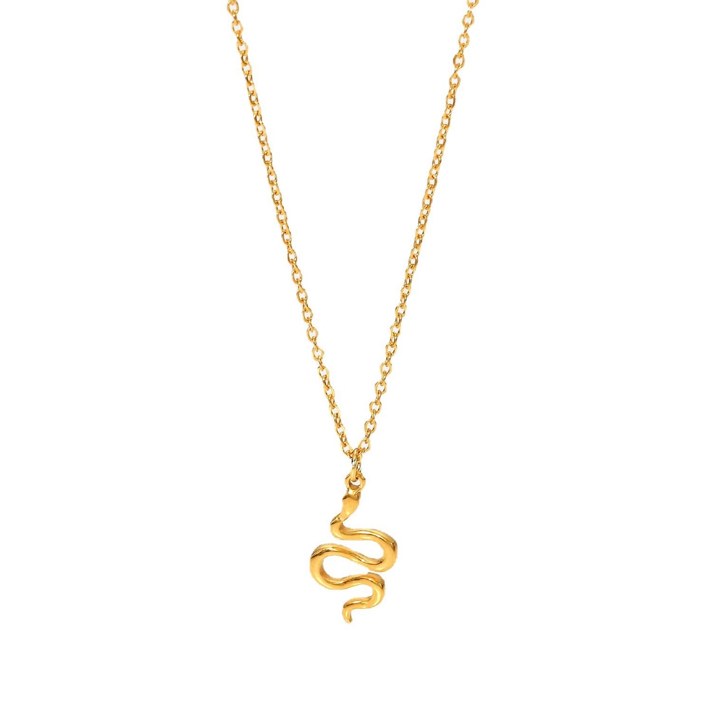 Serpent Pendant Necklace