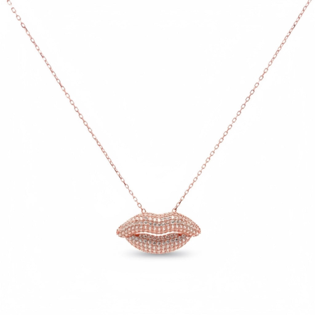 The Kiss Necklace