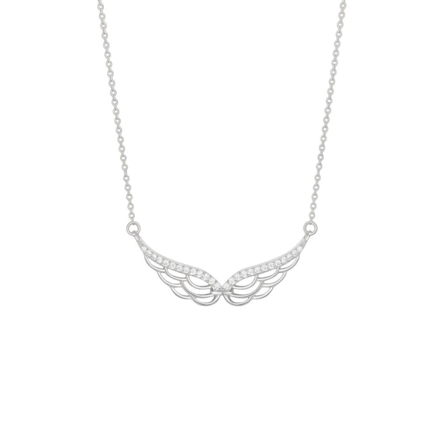 Pavé Wing Necklace