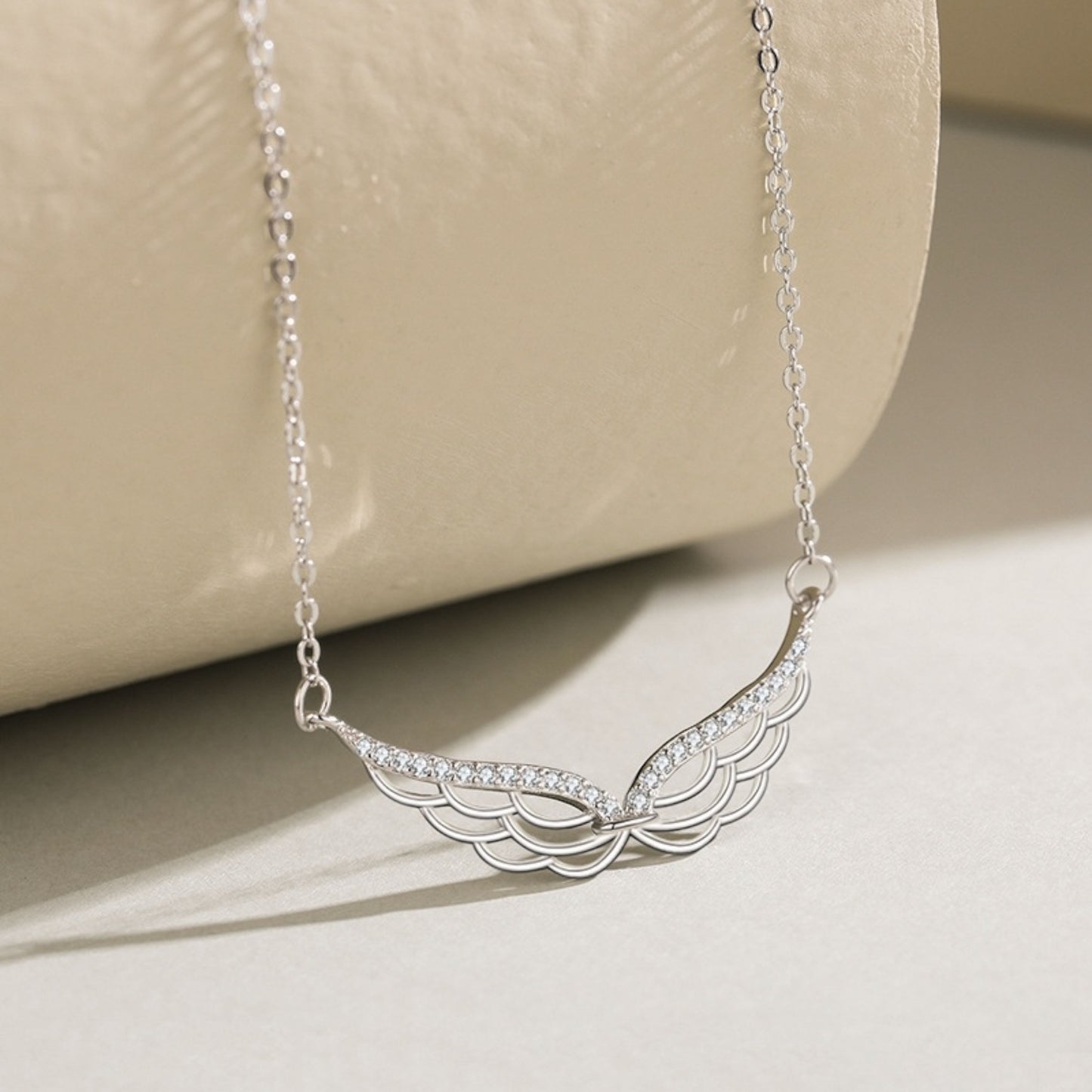 Sculpted Wing Necklace