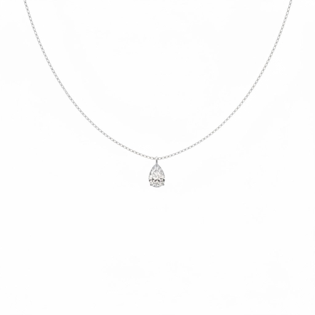 Teardrop Stone Necklace