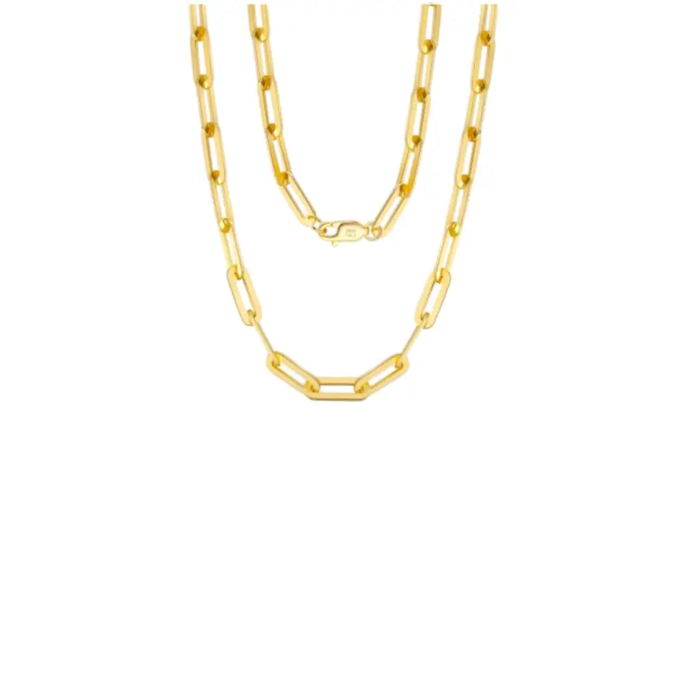 Gold Layered Link Chain Necklace Necklaces