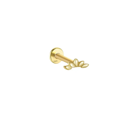 Golden Petal Stud Earring Earrings