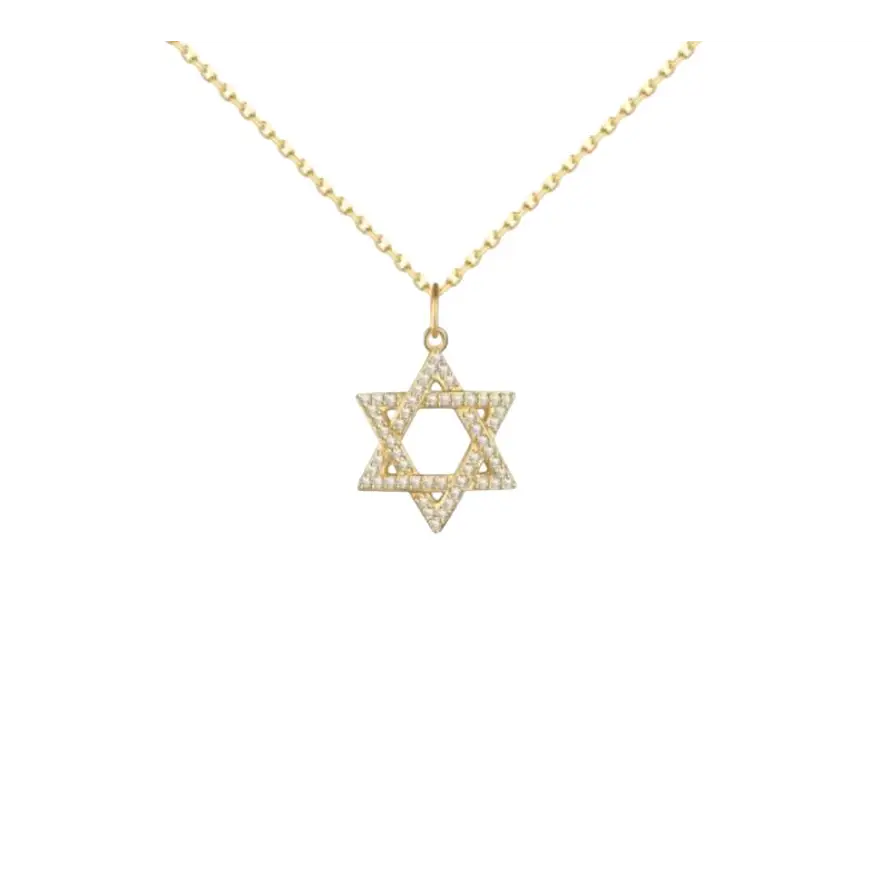 Pavé Magen David Necklace Necklaces