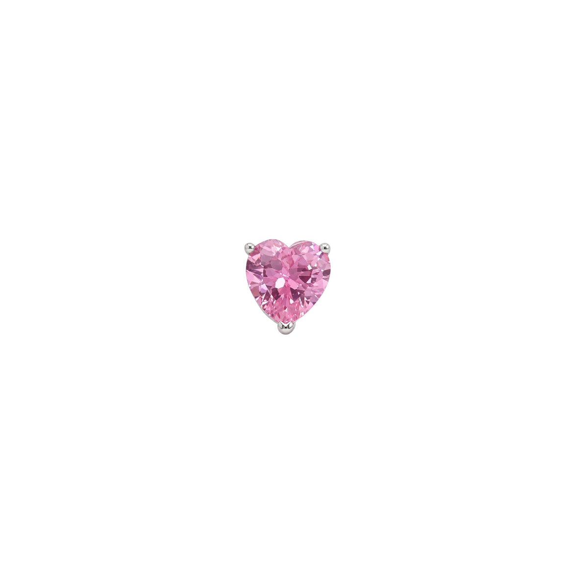 Scandal Kiss Pink Heart ScanJewel styled on a compatible interchangeable Signature Ring base