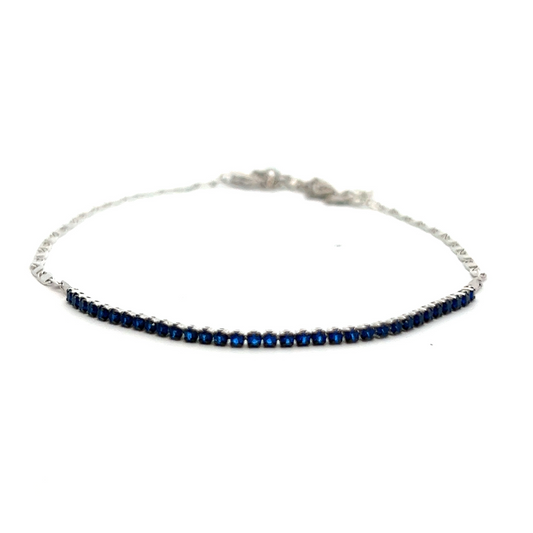 Blue Sparkle Anklet