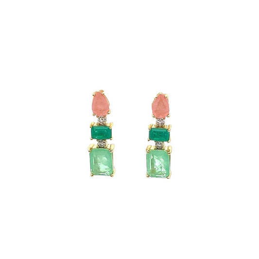 Triple Drop Delight Earrings