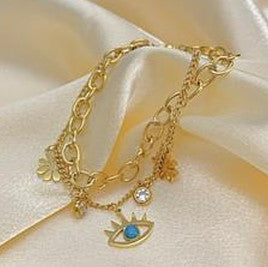 Golden Charm Bracelet