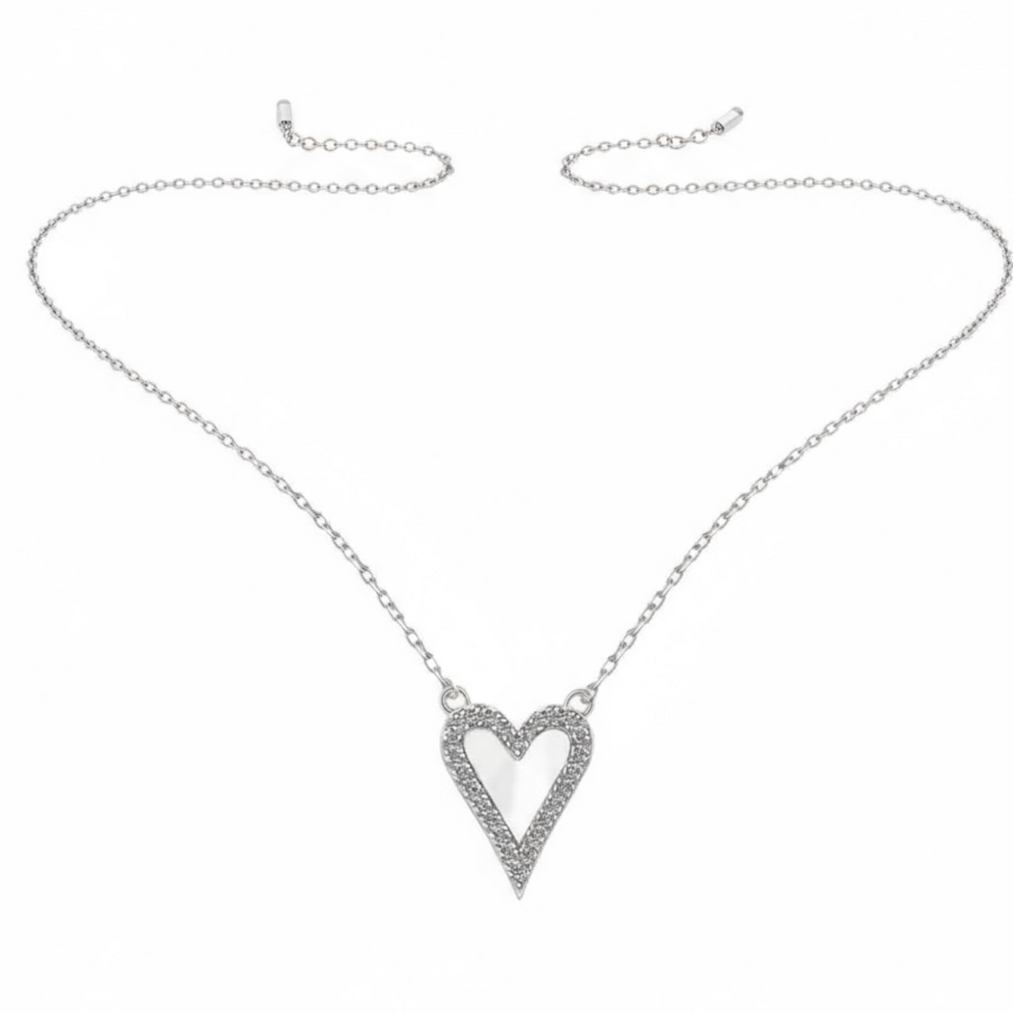 Sparkling Heart Necklace