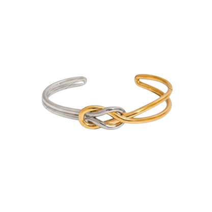Two Tone Knot Bracelet