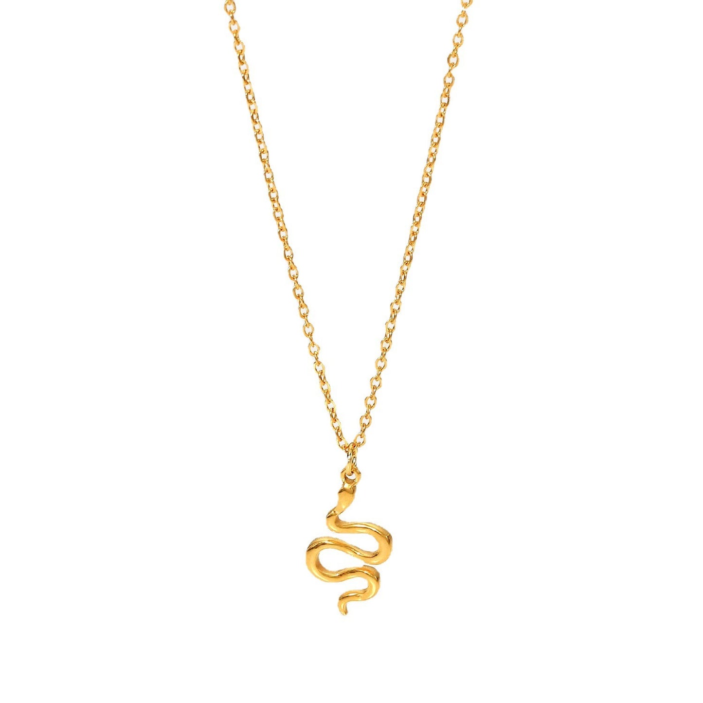 Golden Serpent Necklace