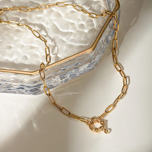 Round Link Necklace