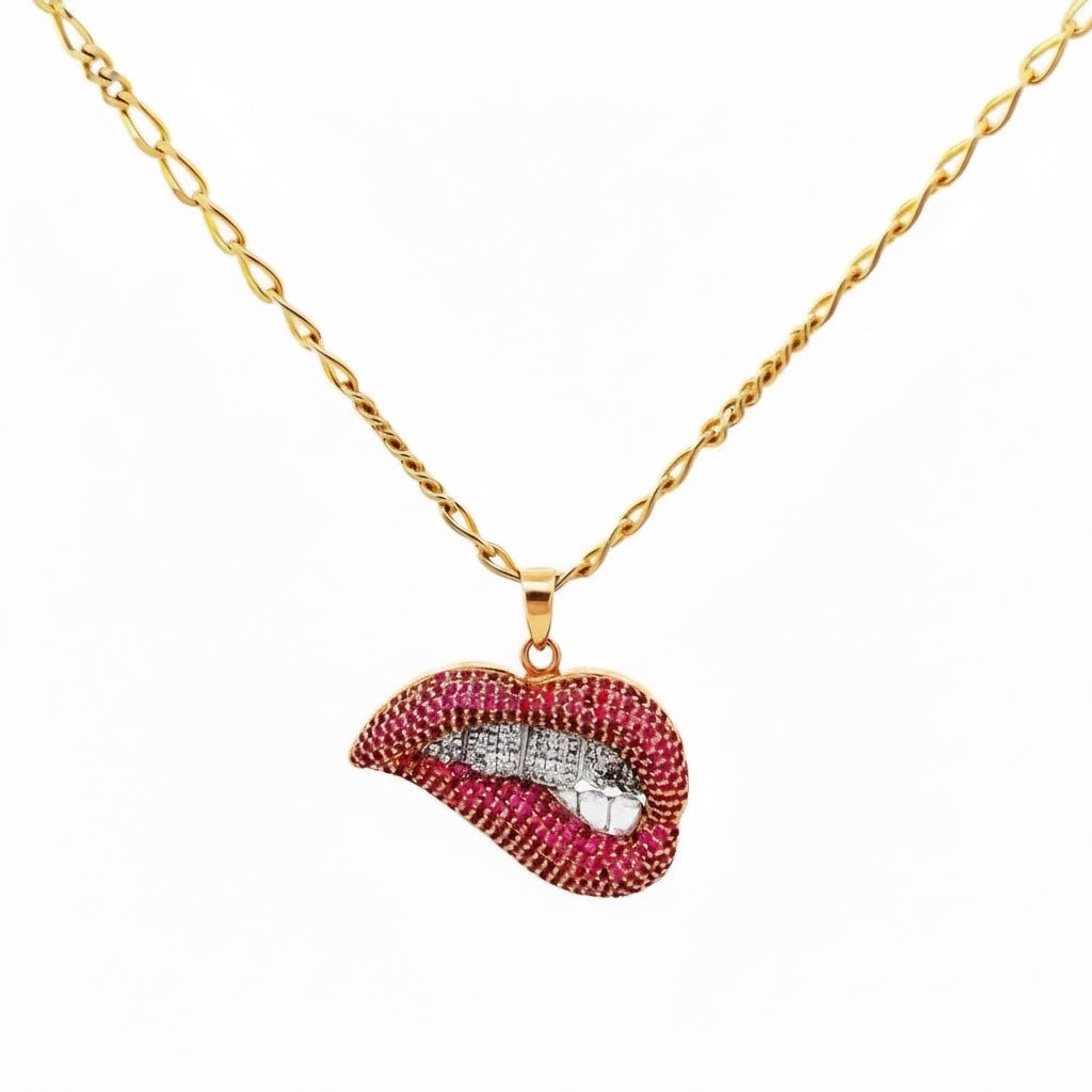 Lips Pendant