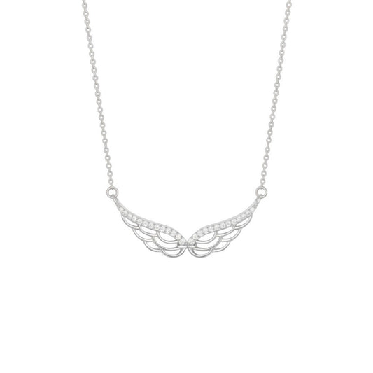 Pavé Wing Necklace
