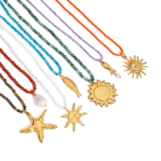 Sunbeam Charm Necklaces