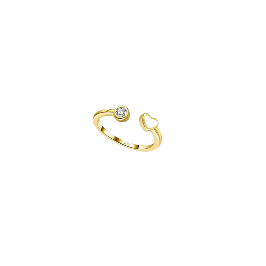 Heart-Stone Ring