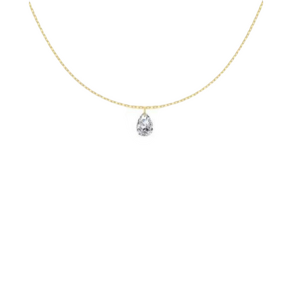 Teardrop Stone Necklace