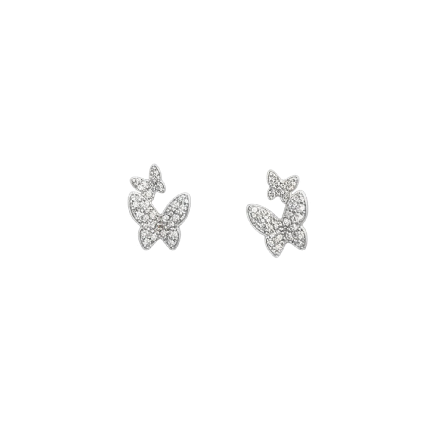 Double Butterfly Earrings