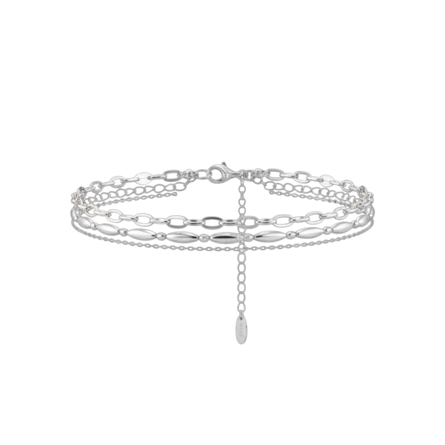 Layered Chain Anklet
