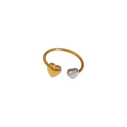 Double Heart Ring