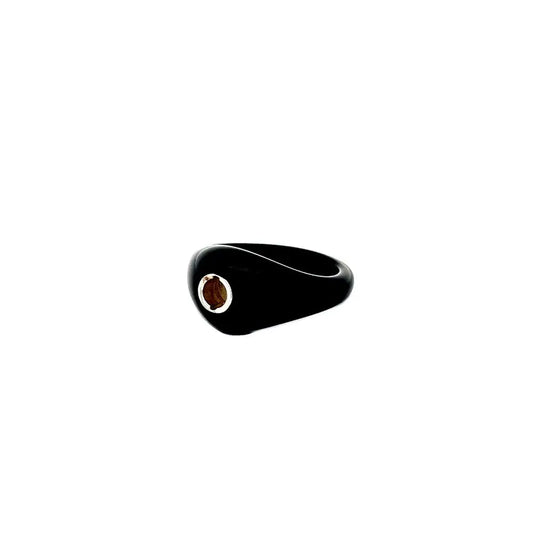 Customizable Resin Ring Base Black / K Scandal Ring Base