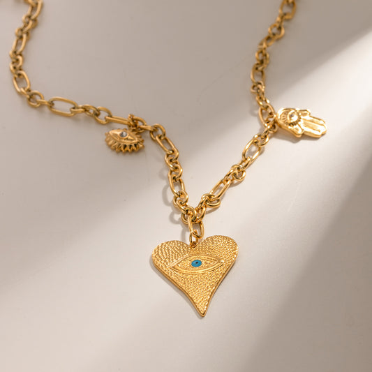 Golden Charm Necklace