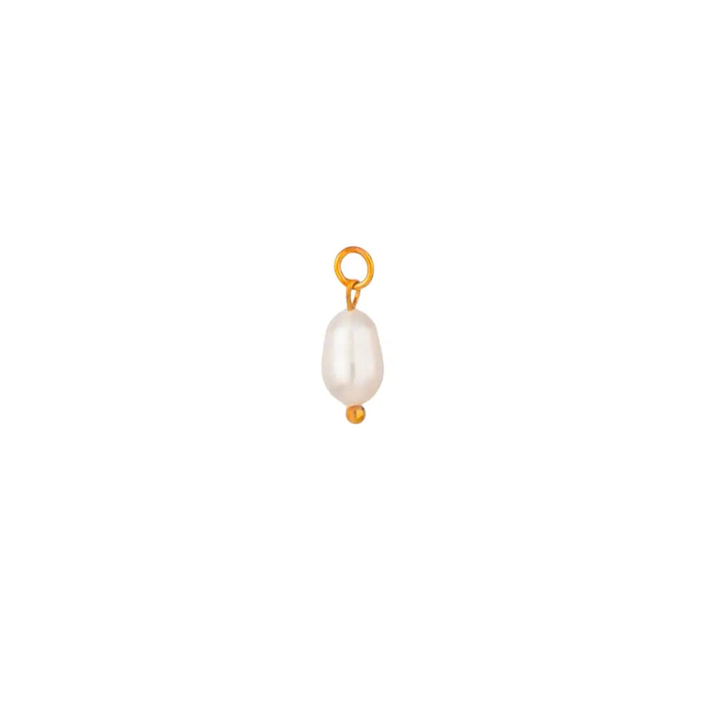 Faux Pearl Charm Pendants