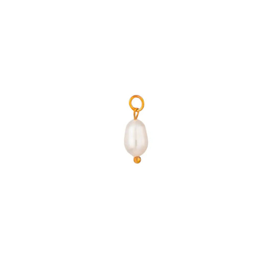 Faux Pearl Charm Pendants