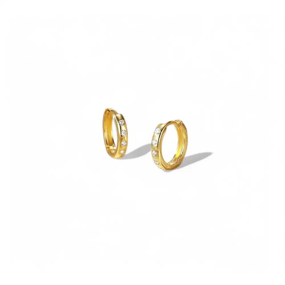 Gold Essential Huggie Hoop Earrings Earrings