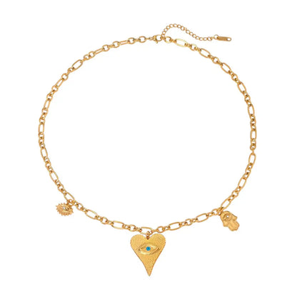 Golden Charm Necklace Necklaces