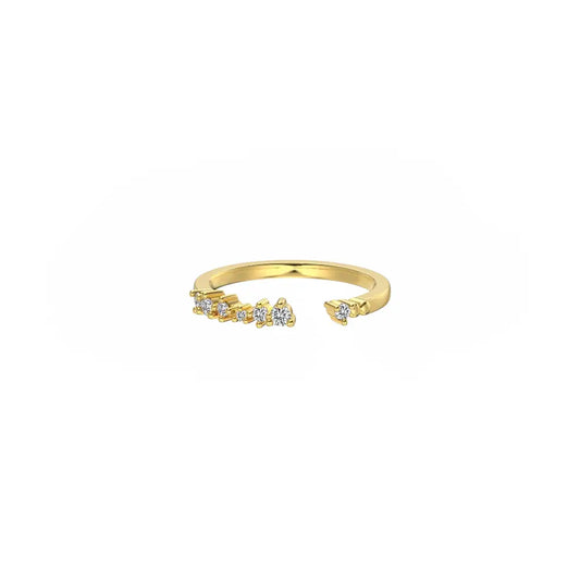 Golden Lustre Ring Rings