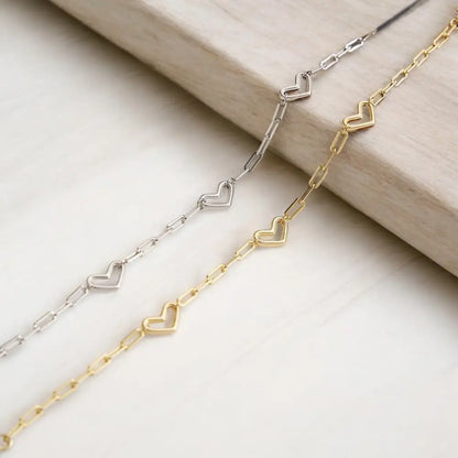 Heart Linked Bracelet Bracelets