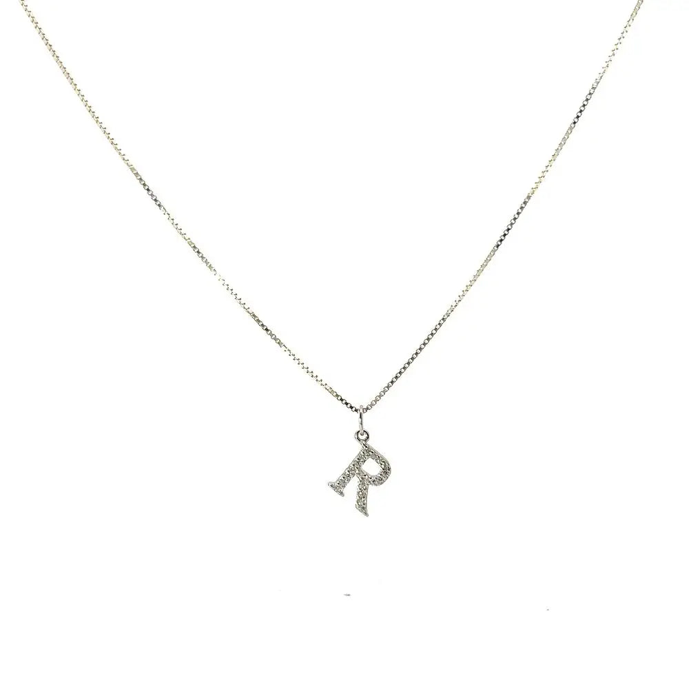 Initial Pendant R Pendants