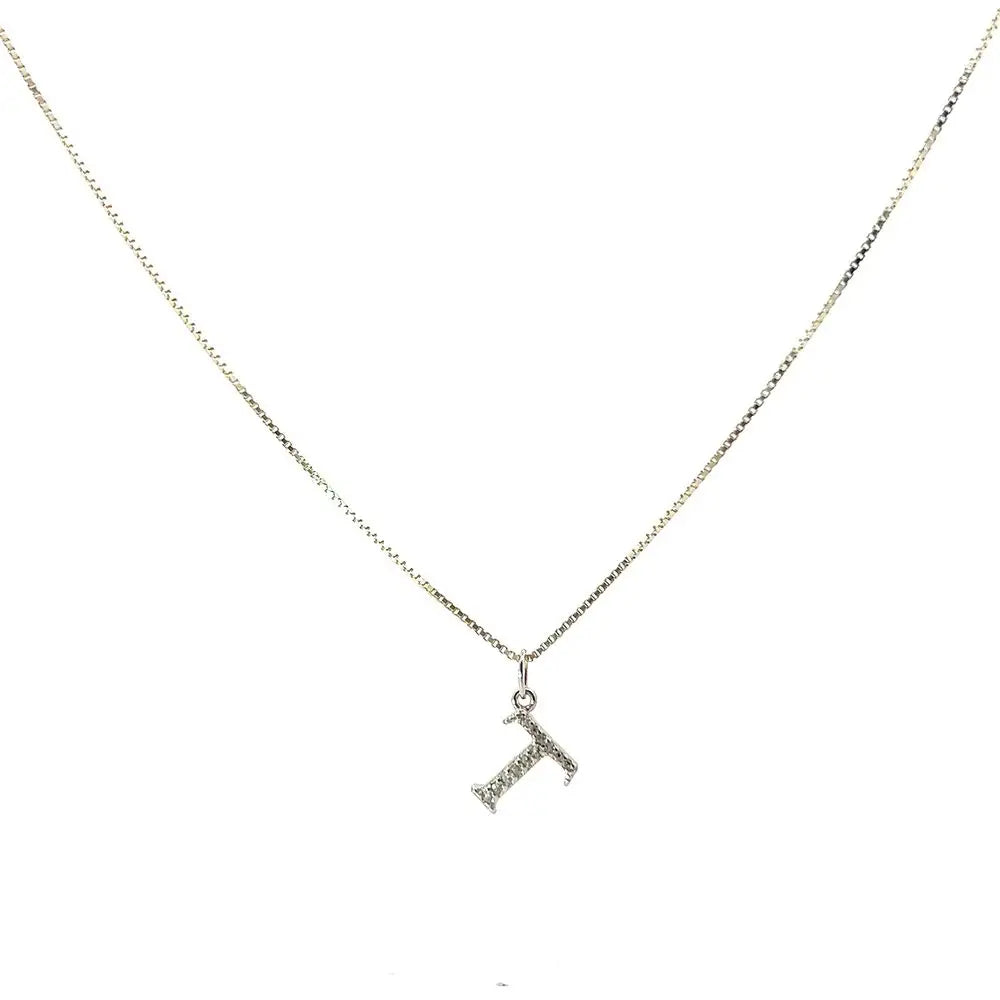 Initial Pendant T Pendants