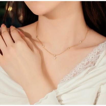 Lustre Drop Pendant Necklace Necklaces