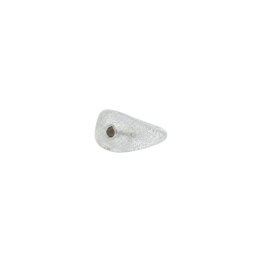 Scandal Kiss silver glitter resin ring base with a central slot for interchangeable ScanJewels