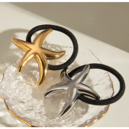 Starfish Hair Tie Hair Jewels