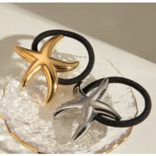Starfish Hair Tie Hair Jewels