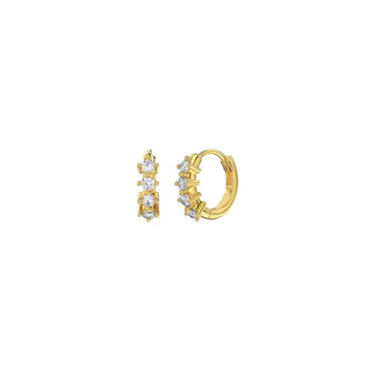 Starry Sparkle Huggies Earrings