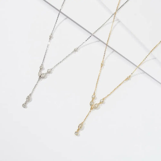 Teardrop Pendant Necklace Gold Necklaces