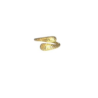 Textured Wrap Ring Rings